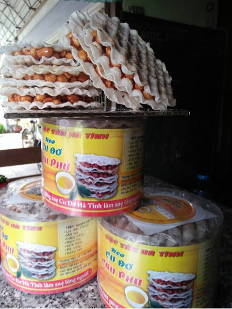 kẹo cu đơ hà tĩnh