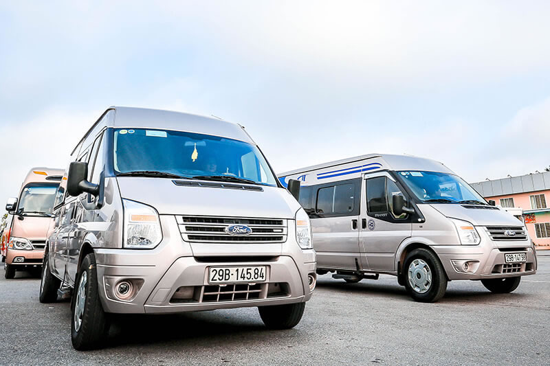 Cho thuê xe 16 chỗ Ford transit Hà Tĩnh
