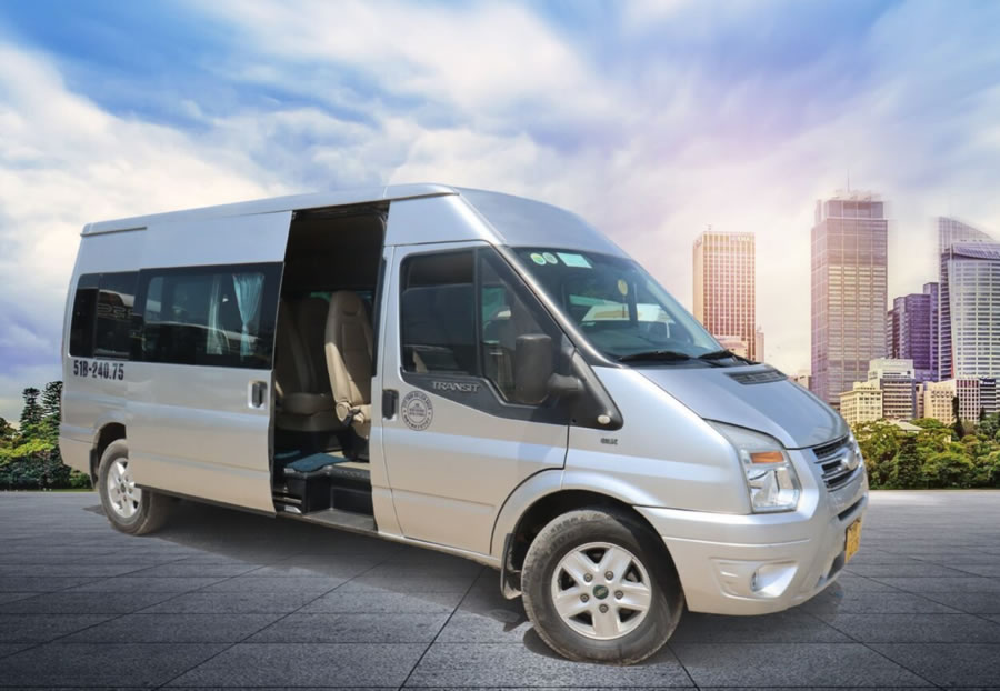 Cho thuê xe 16 chỗ Ford transit Hà Tĩnh